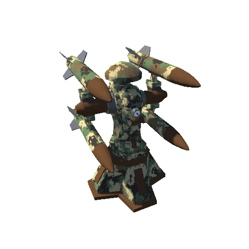 Launcher, Large v3 - Woodland Camo